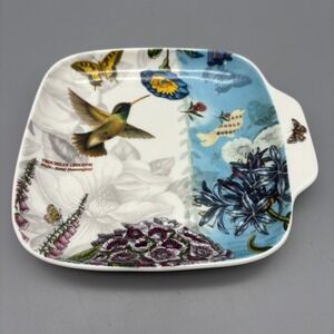 Portmeirion Botanic Hummingbird Canape Dish 6.5" Square Porcelain Replacement